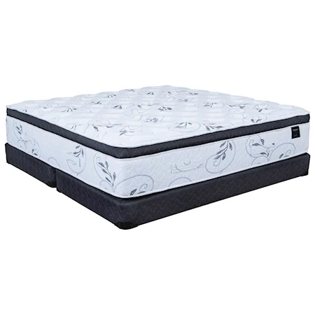 King Hybrid Plush Euro Top Mattress and 9" True Flex #89 Foundation